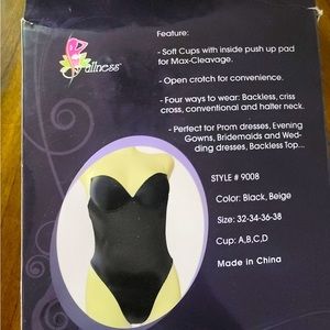 New One piece backless body shaper